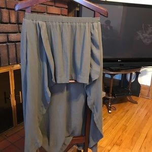 BCBG short long skirt size S